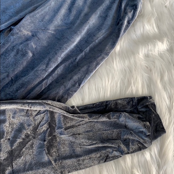 Two piece velour jumpsuit set - Picture 5 of 5